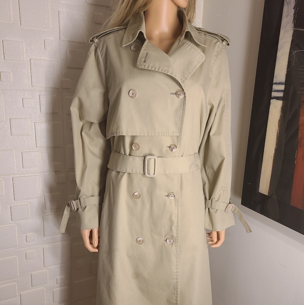 London Fog Beige Overcoat